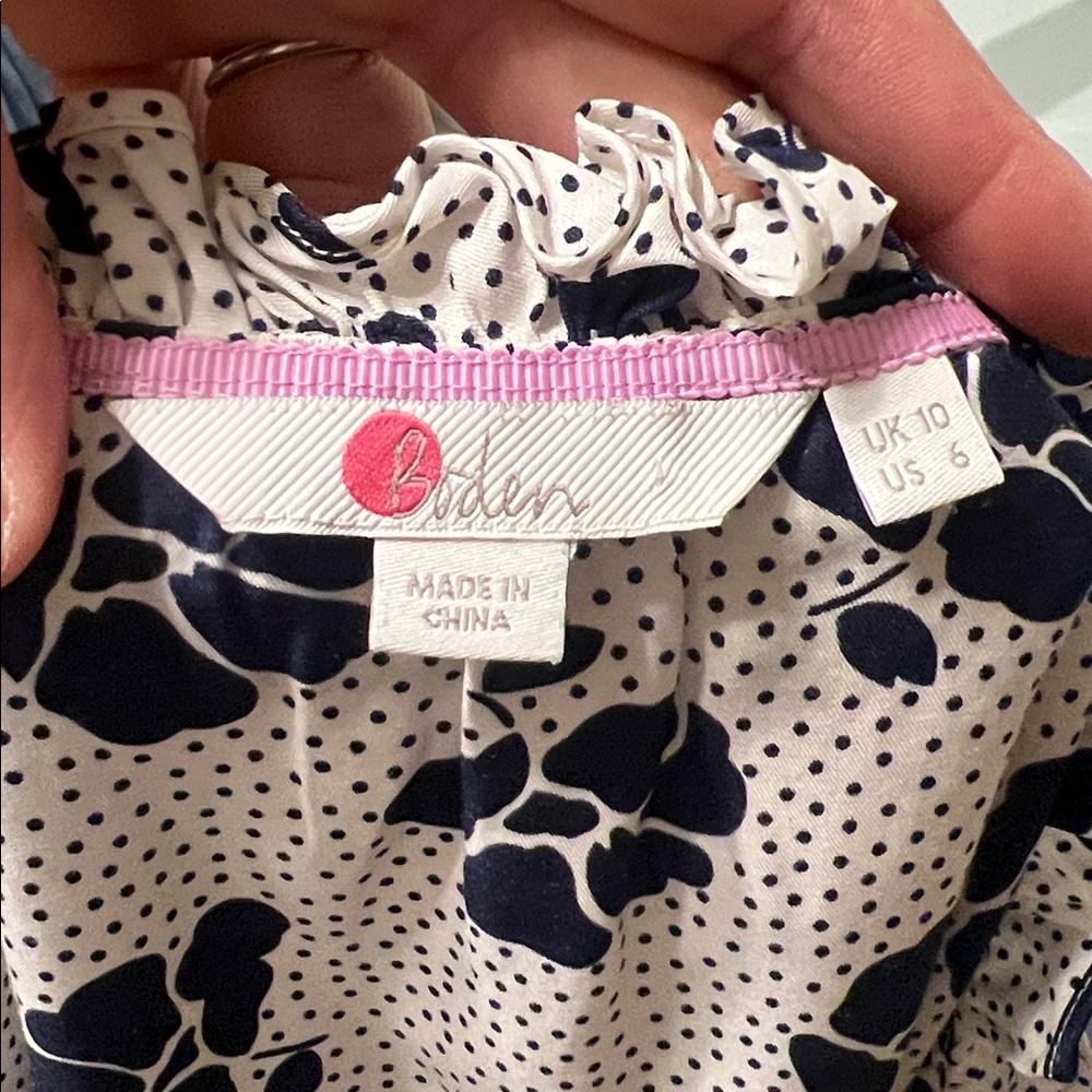 BODEN Amanda Silk Blend Blouse - Picture 7 of 8